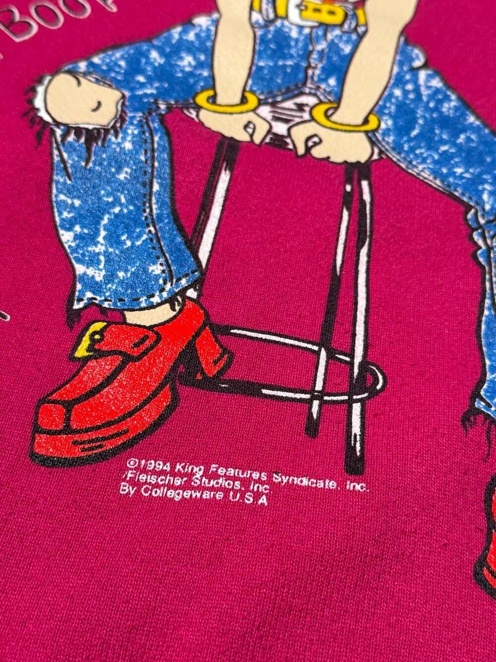 Vintage 1994 Betty Boop Sweatshirt - Picture 5 of 6